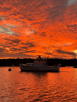 Sunset Cruise fishing charter – Cape Cod, Hyannis MA